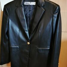 Zara leather blazer for sale  Ireland