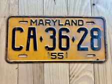 maryland plate license 1955 for sale  Tacoma