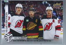 2023-24 Upper Deck Game Dated Moments /599 Quinn Hughes Jack Luke #29 Rookie RC, used for sale  Shipping to South Africa