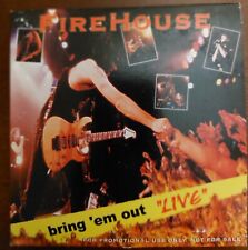 Firehouse Bring 'Em Out Live (CD, Jul-2000, Spitfire Records) RIP CJ Snare_RARO comprar usado  Enviando para Brazil