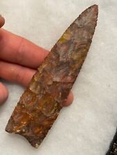 RARE texas tecova jasper clovis paleo point arrowhead artifact for sale  Shipping to South Africa