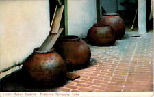 Cuban cisterns, Tinajones, Camaguey, Cuba, Rotograph Postcard for sale  Shipping to South Africa