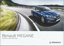 RENAULT MEGANE / MEGANE GRANDTOUR  2016 4 Betriebsanleitung Handbuch BA comprar usado  Enviando para Brazil