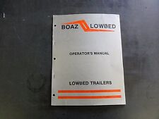 Boaz lowbed operator for sale  Mineral Wells