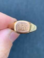 gold signet ring for sale  BRIGHTON