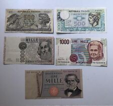 Banconote italiane lire usato  Roma