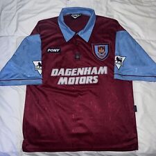 1996-97 West Ham United Centenary Jersey Kit Shirt Hammers Irons for sale  Shipping to South Africa