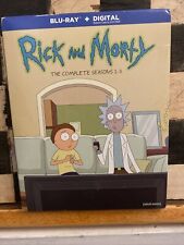 Pôster BLU-RAY Rick And Morty: The Complete Seasons 1-3 incluído comprar usado  Enviando para Brazil