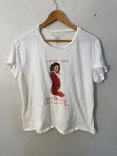 Camiseta Feminina Mariah Carey All I Want For Christmas Branca Manga Curta Grande comprar usado  Enviando para Brazil