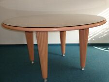 Edler Designertisch von Rattan Schütz (rund, Durchmesser 135 cm) gebraucht kaufen  Bad Rothenfelde