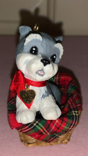 Puppy Love # 2 Schnauzer - 1992 Hallmark Keepsake Ornament; sem caixa comprar usado  Enviando para Brazil
