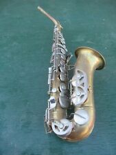 Vintage brass saxophone d'occasion  Expédié en Belgium
