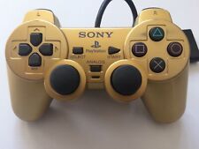 Rare Sony Dualshock 2 Gold PS2 Original OEM controller SCPH-10010 Playstation comprar usado  Enviando para Brazil