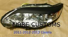 Feito para caber pálpebras Corolla 2011 12 13 Toyota fibra de vidro, usado comprar usado  Enviando para Brazil