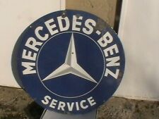 Plaque emaillee mercedes d'occasion  Mazan