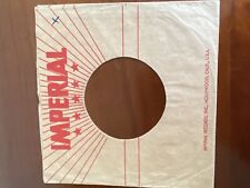 Imperial record sleeves for sale  UK