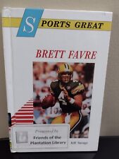 Libro de fútbol americano vintage de Brett Favre deportes excelente de Jeff Savage 1998 segunda mano  Embacar hacia Argentina