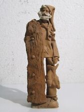 Statua terracotta pescatore usato  Inverigo