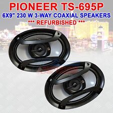 PIONEER TS-695P 6X9" 230 WATT 3-WAY CAR STEREO COAXIAL SPEAKERS **REFURBISHED** for sale  Shipping to South Africa