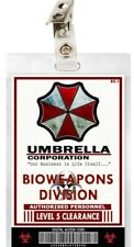 Cartão de identificação cosplay Resident Evil Umbrella Corporation divisão de armas biológicas comprar usado  Enviando para Brazil