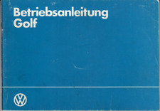Betriebsanleitung golf 2 gebraucht kaufen  WÜ-Lengfeld