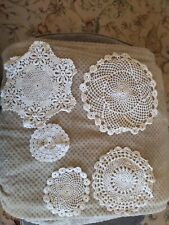Mix crocheted doilies for sale  SKELMERSDALE