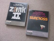 ti994a (2) INFOCOM TEXT adventures (ZORK11 + STARCROSS) all fully tested! for sale  Shipping to South Africa