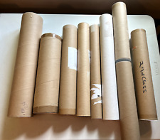 Xcardboard postage tubes for sale  FLEET