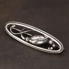 amber brooch georg jensen for sale  USA