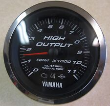 Beede Yamaha Jet Boat Tachometer 11K RPM High Output w/Engine Warning Lites, used for sale  Shipping to South Africa