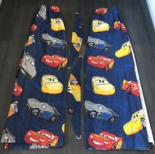 DISNEY CARS LIGHTNING MCQUEEN BOYS BLACKOUT BEDROOM CURTAINS 66” X 54” DUNELM for sale  Shipping to South Africa
