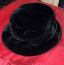 Black fur bucket for sale  UK