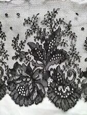 black lace fabric for sale  BRIGHTON