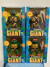 1989 LOTE DE 4 conjuntos de bonecas gigantes 13” Teenage Mutant Ninja Turtles VINTAGE Playmates comprar usado  Enviando para Brazil