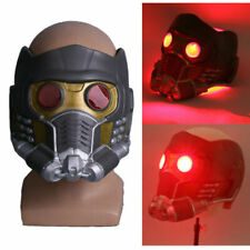 Cosplay Star Lord Capacete LED Vingadores Peter Quill Máscara LED Super-herói Adereços Látex comprar usado  Enviando para Brazil