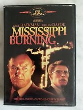 DVD Mississippi Burning (1988) Gene Hackman & Willem Dafoe Alan Parker raro OOP comprar usado  Enviando para Brazil