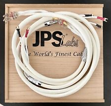 Used, JPS Labs Superconductor V Bi-Wire 2M Speaker Alumiloy® Cables - Pearl White for sale  Shipping to South Africa