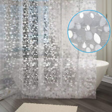 Lax Linen Like colore: Grigio Tenda da doccia per bagno 80 x 180 cm con ganci lavabile in tessuto da hotel 240 g/mq 