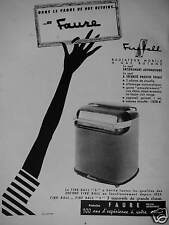 Publicité 1956 faure d'occasion  Compiègne