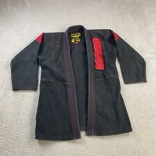Kimono Killer Bee MMA Jiu Jitsu Gi tamanho A3 preto vermelho trem profissional brasileiro, usado comprar usado  Enviando para Brazil