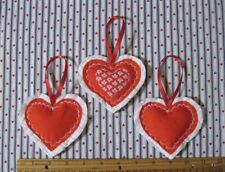 Red heart ornaments for sale  Hawkins