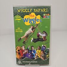 ABC Kids The Wiggles Wiggly Safari Vintage Cassete VHS RARO Steve Irwin, usado comprar usado  Enviando para Brazil