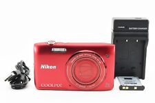 Usado, Nikon COOLPIX S3500 Rojo 20.0MP Compacto Cámara Digital Cargador Set Japón segunda mano  Embacar hacia Argentina