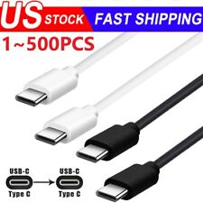 Used, USB-C to USB C Type-C Fast Charging Data SYNC Charger Cable Cord 3/6/10FT lot for sale  Shipping to South Africa