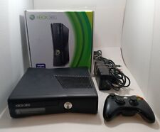 Microsoft Xbox 360 4GB Slim "S" Model Konsola System Zestaw w pudełku Dobry stan na sprzedaż  Wysyłka do Poland