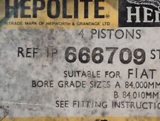 Pistons std size for sale  CREDITON