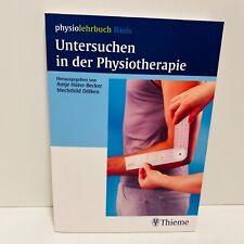 Buch untersuchen physiotherapi gebraucht kaufen  Eutin