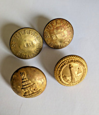 Antique brass button for sale  SCARBOROUGH