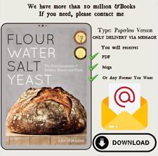 Fermento salgado água farinha: os fundamentos do pão artesanal e da pizza [um livro de receitas], usado comprar usado  Enviando para Brazil