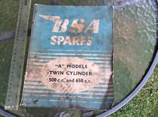 Bsa spares models for sale  MILTON KEYNES